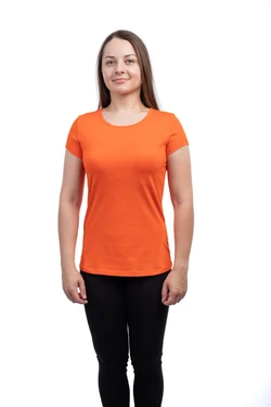 Bono Футболка женская 950079 цвет насищенно оранжевый