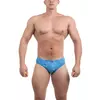 Bono Труси чоловічі плавки сліпи 950426 блакитні принт Bono Труси чоловічі плавки сліпи 950426 блакитні принт