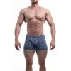 Bono мужские трусы шорты боксеры 950427 Светло-синий/Буквы