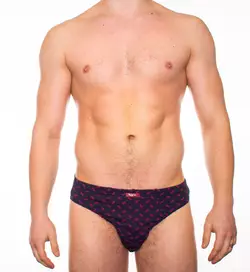 Bono труси чоловічі плавки сліпи максі 000254 фіолетові принт Bono труси чоловічі плавки сліпи максі 000254 фіолетові принт