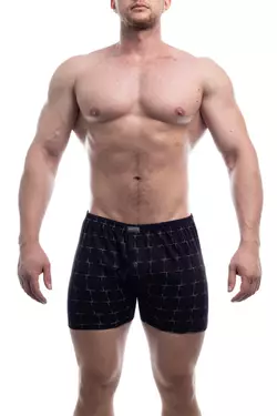 Atlet чоловічі труси сімейні облягаючі 000075 чорні Atlet чоловічі труси сімейні облягаючі 000075 чорні