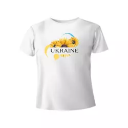 Футболка мужская патриотическая "UKRAINE" 950102 принт