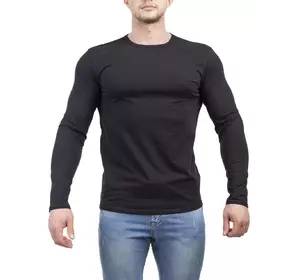 Atlet Футболка з довгим рукавом (лонгслів) 000101 чорний Atlet Футболка з довгим рукавом (лонгслів) 000101 чорний