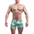 Bono чоловічі труси шорти боксери 950330 білі листя Bono чоловічі труси шорти боксери 950330 білі листя